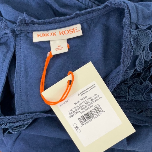 Knox Rose - Women's Wide Strap Sleeveless A-Line Dress Various Sizes - Picture 11 of 12